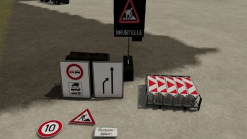 Construction site signs pack 2 v2.0