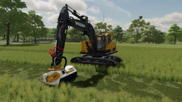 CYSGTools EM097T Excavator Mower FS22