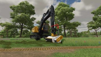 CYSGTools EM097T Excavator Mower FS22