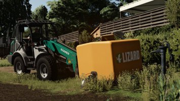 Frontloader Lizard Barrel FS22