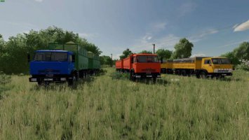 Kamaz 4528 Grain Carrier+Trailer v1.0.1.5 fs22