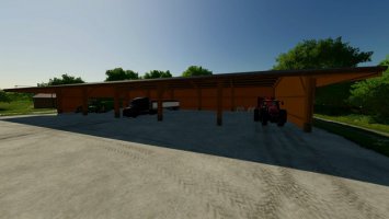 Modern Wooden Shed fs22