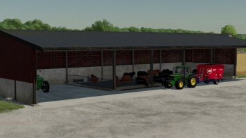 Shelter With Cowshed FS22