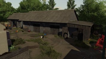 Cowshed With Garage FS22