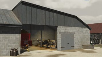 Cowshed With Garage FS22