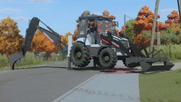 HMK 102B Backhoe Loader FS22