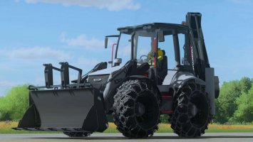 HMK 102B Backhoe Loader FS22