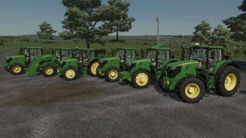 John Deere 6M Pack v1.3.0.0 FS22