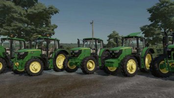 John Deere 6M Pack v1.3.0.0 FS22