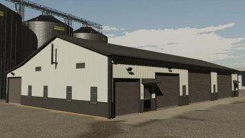 Metal Garage Or Workshop fs22