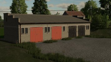 Kleine Backsteingarage FS22