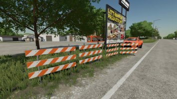 Traffic Cones And Barricades FS22