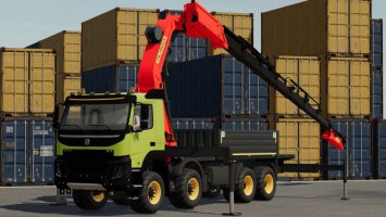 Volvo FMX Truck with Palfinger Crane fs22