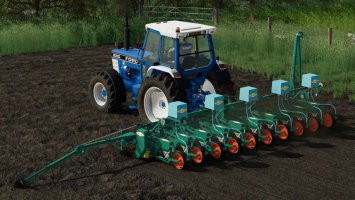 Armer Salmon 10 Row Planter and Trailer FS22