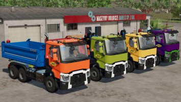 Renault C480 Colas & Eurovia Edition Trucks Pack fs22