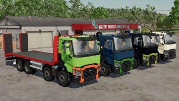 Renault C480 Colas & Eurovia Edition Trucks Pack FS22