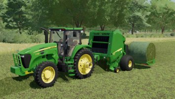 John Deere 561R + Accumulator FS22