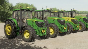 John Deere 6110M-6195M Pack FS22