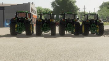 John Deere 6110M-6195M Pack FS22