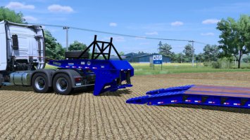 Randon Low Loader Movable Neck FS22