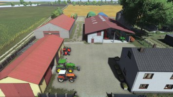 Save Krajenskie Pola duże maszyny FS22