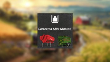 Corrected Max Masses