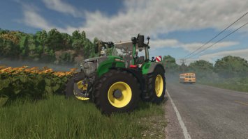 Fendt Vario 700 (Wide/colored tires) fs25