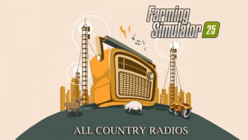 FS25 ALL COUNTRY RADIOS