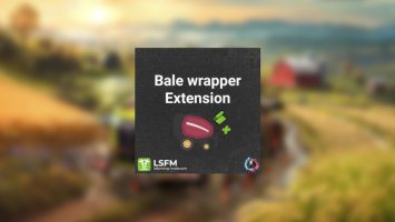 FS25 Bale Wrapper Extension