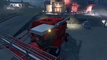 Harvester fill level sounds and lights warning