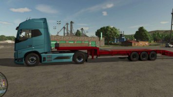 Low bed trailer fs25