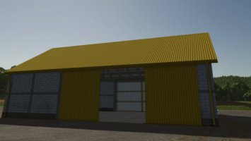 Medium Yellow Garage FS25