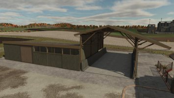 Old Barn With Shelter fs25