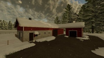 Old Brick Cow Barns FS22