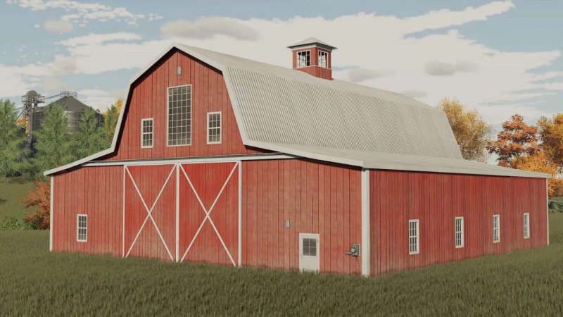 Old school American barns FS22