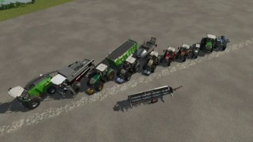 Pack Fendt (More HP / More Colors) fs25