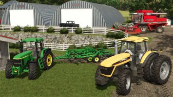 RiverBend Springs Farm Build FS25