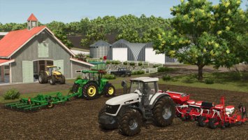 RiverBend Springs Farm Build fs25