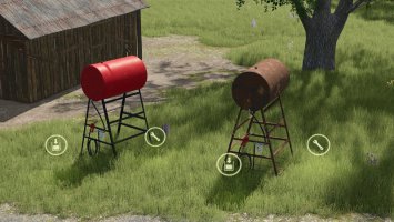 Small Gravity Fuel Tank fs25