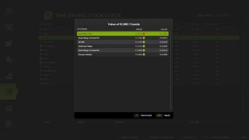 Time Saving Stock Check v1.0.0.1 FS25