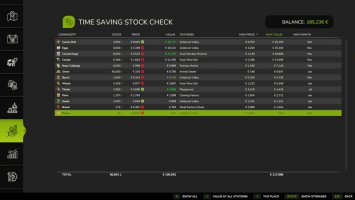 Time Saving Stock Check v1.0.0.1 FS25