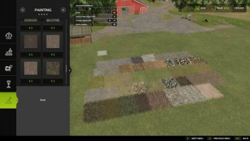 All The Ground Textures Ingame FS25