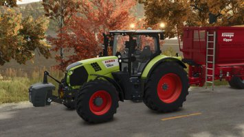 Claas Arion 600 + Claas FL 140 FS25