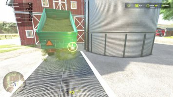 Elmcreek farmbarn with fermenter FS25