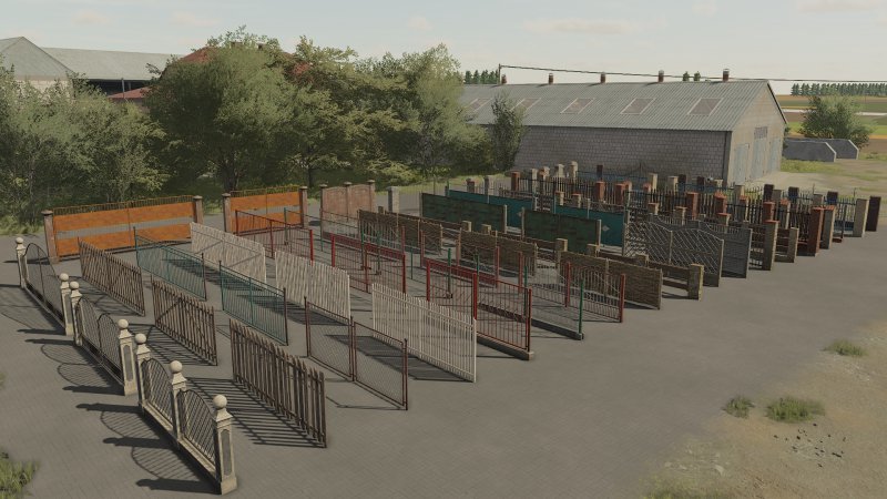 Fence Pack with Premium DLC FS22
