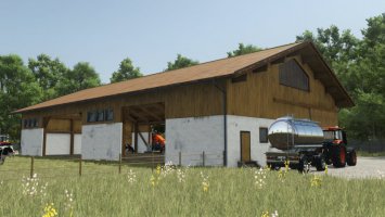 German Cow Barn FS25