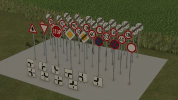 German Traffic Signs (Prefab)