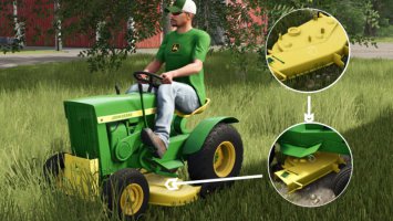 John Deere 110/112 Round Fender FS25