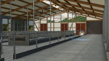 Large stable with wood-look facade v1.1.0.0 FS25