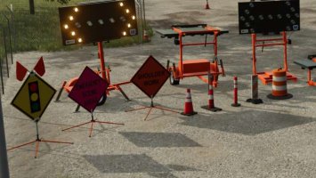 Portable Construction Signs